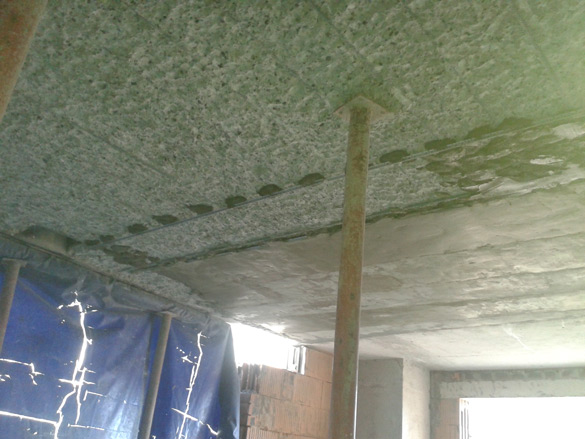 Ремонт плиты перекрытия